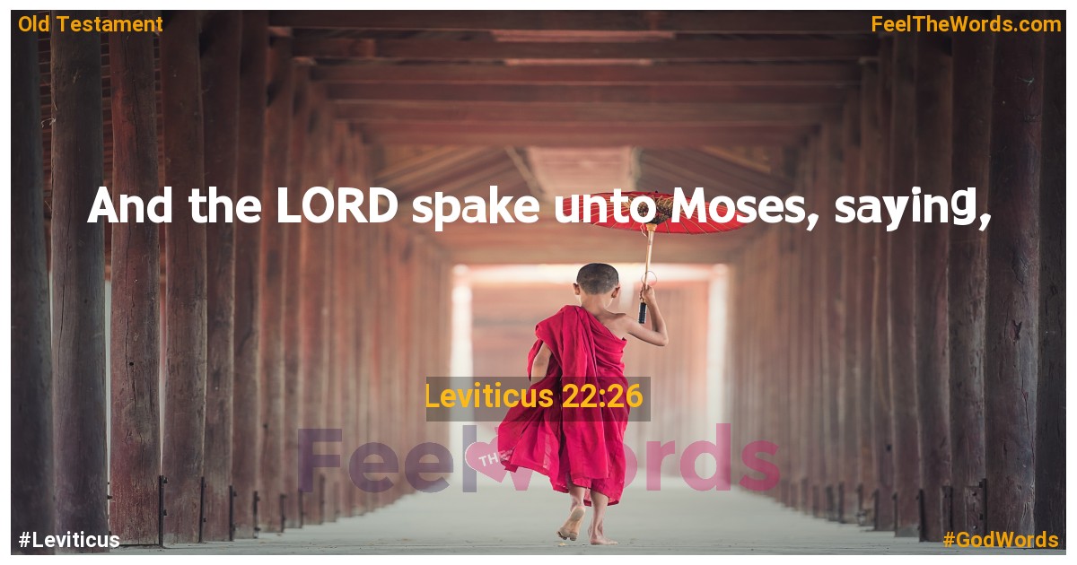 Leviticus 22:26