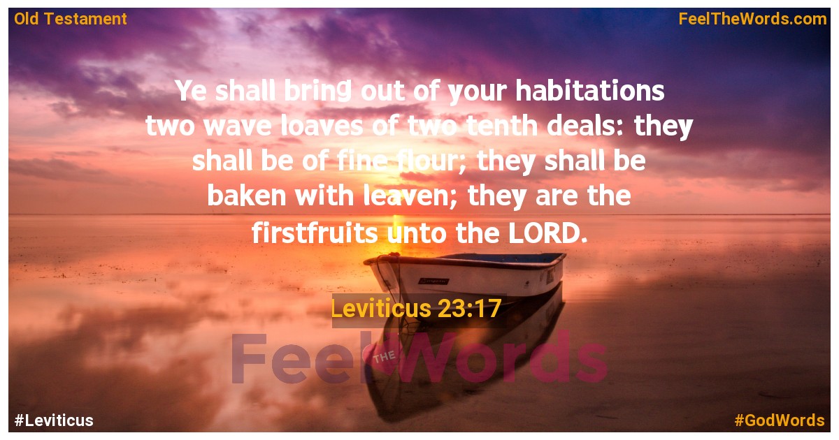 Leviticus 23:17