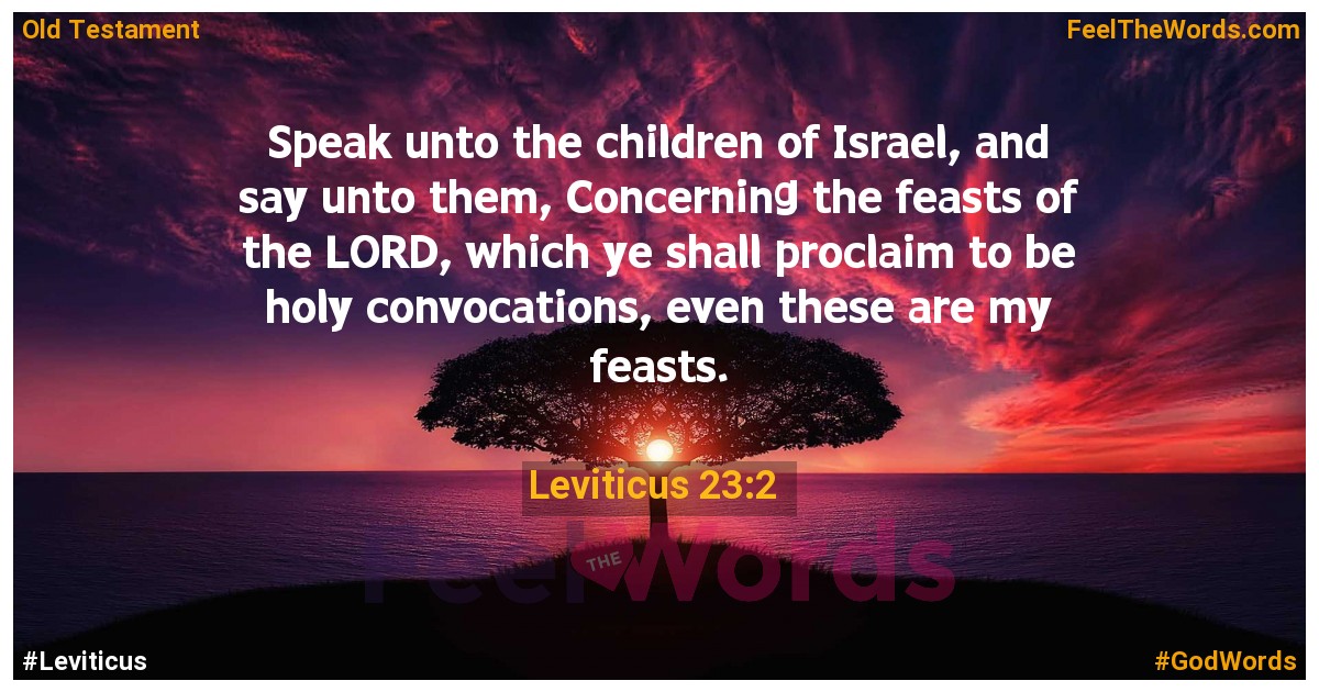 Leviticus 23:2