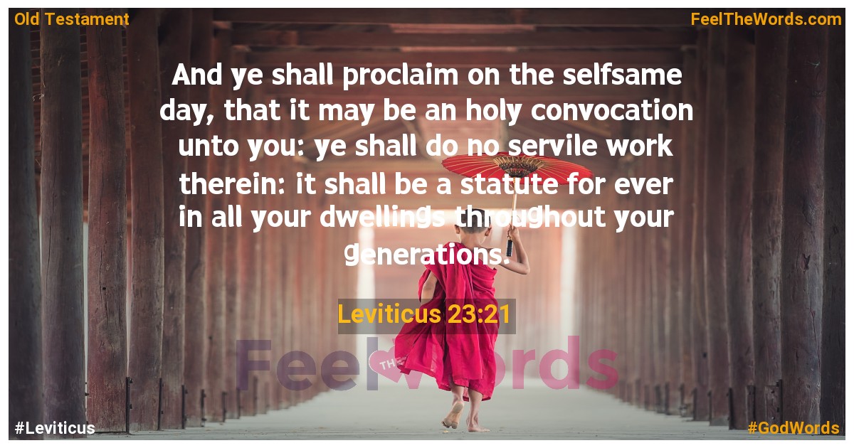 Leviticus 23:21