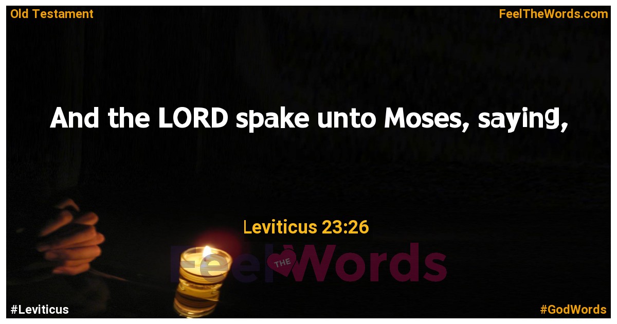Leviticus 23:26