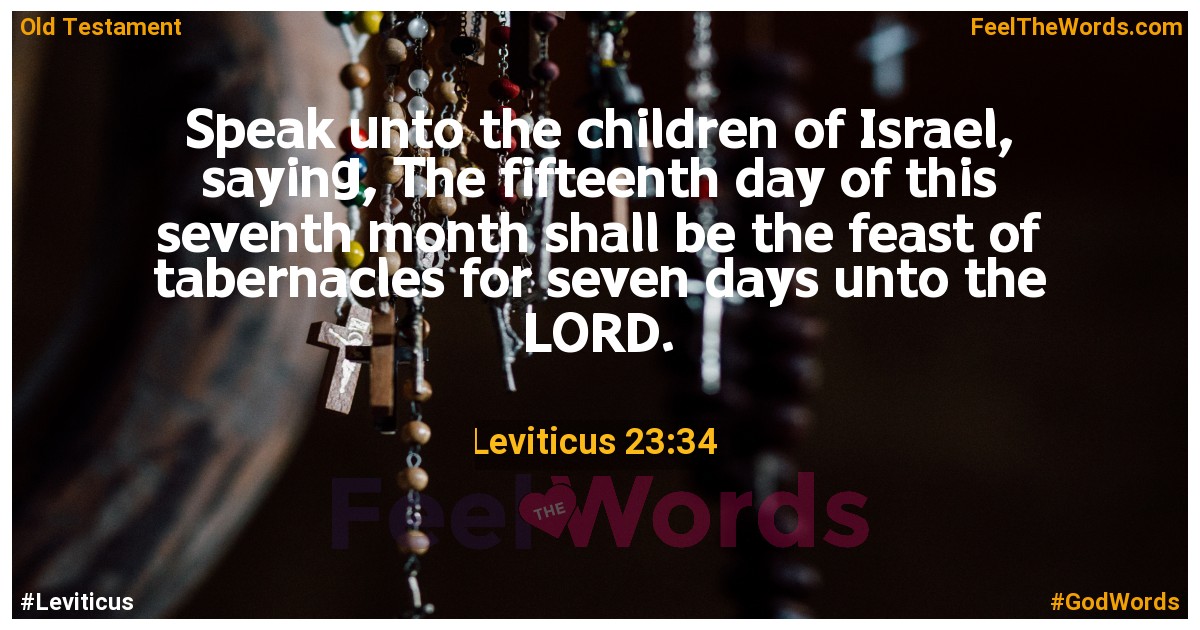 Leviticus 23:34