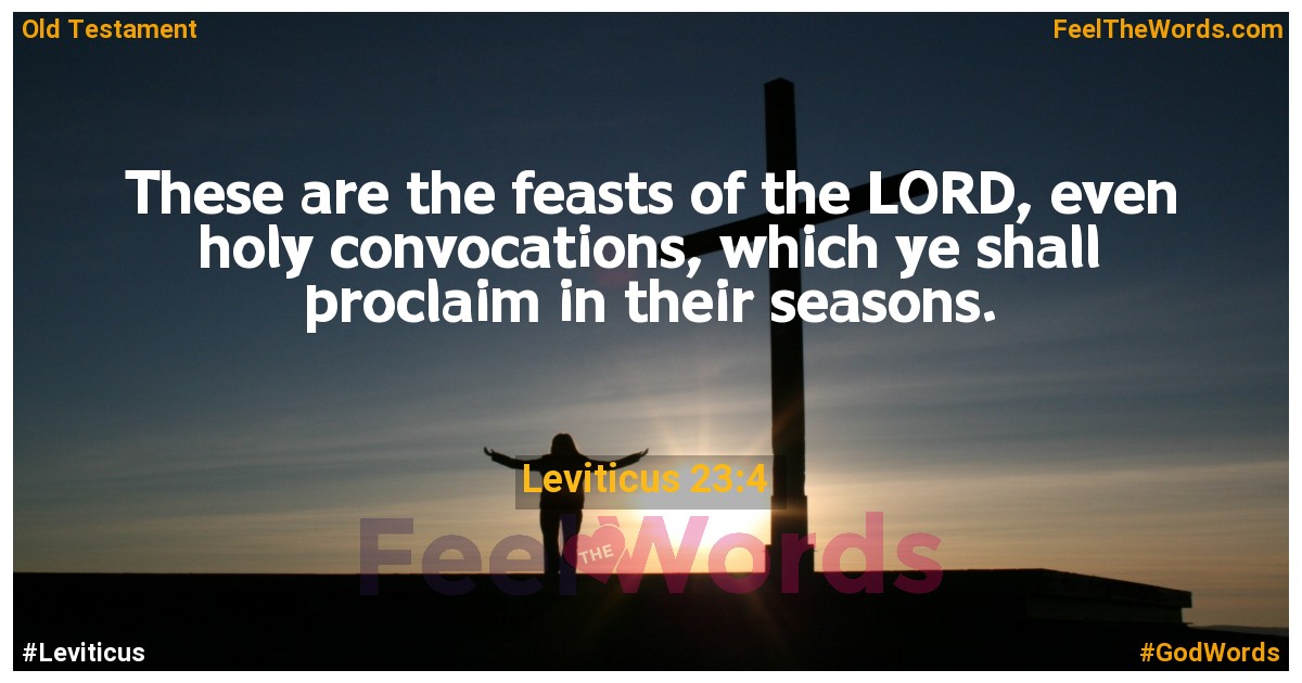 Leviticus 23:4