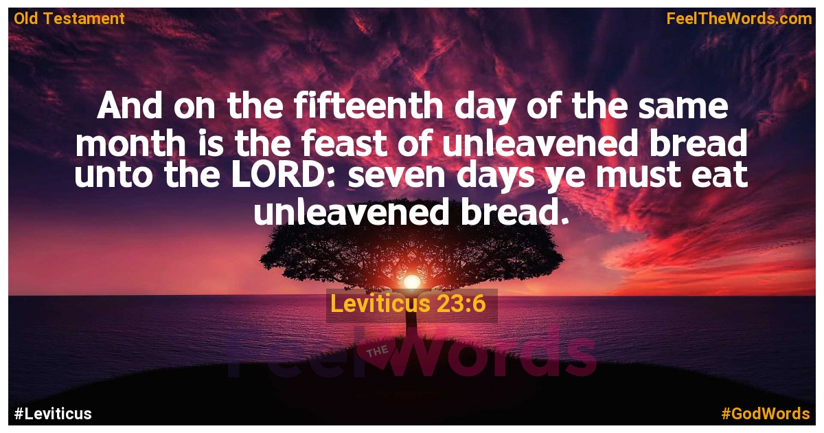 Leviticus 23:6