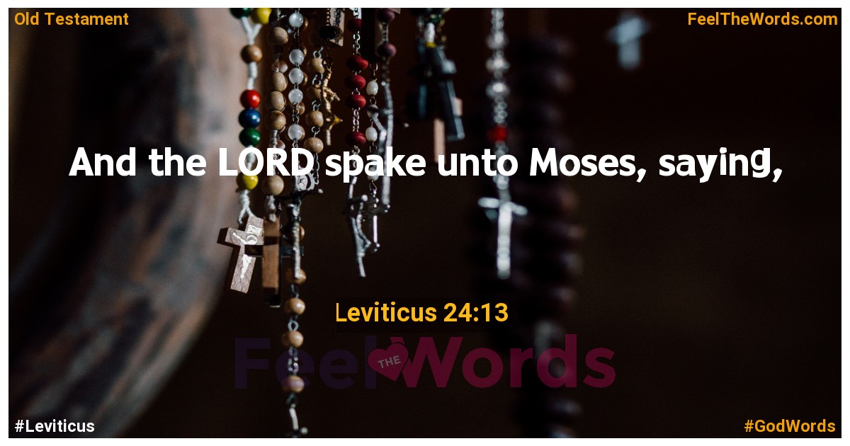 Leviticus 24:13