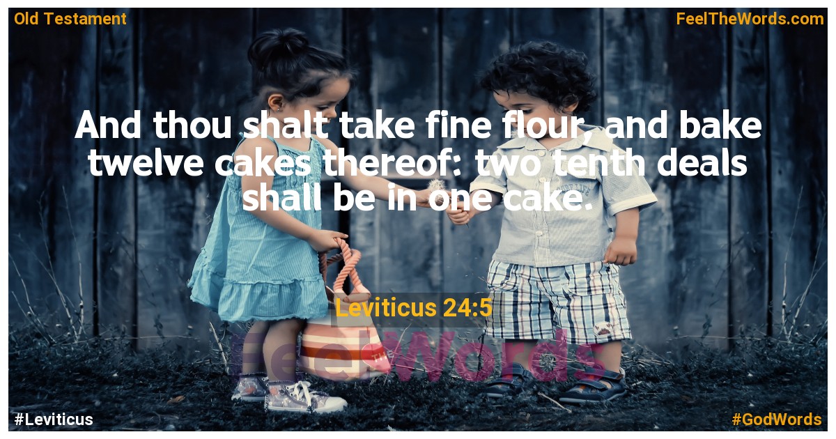 Leviticus 24:5