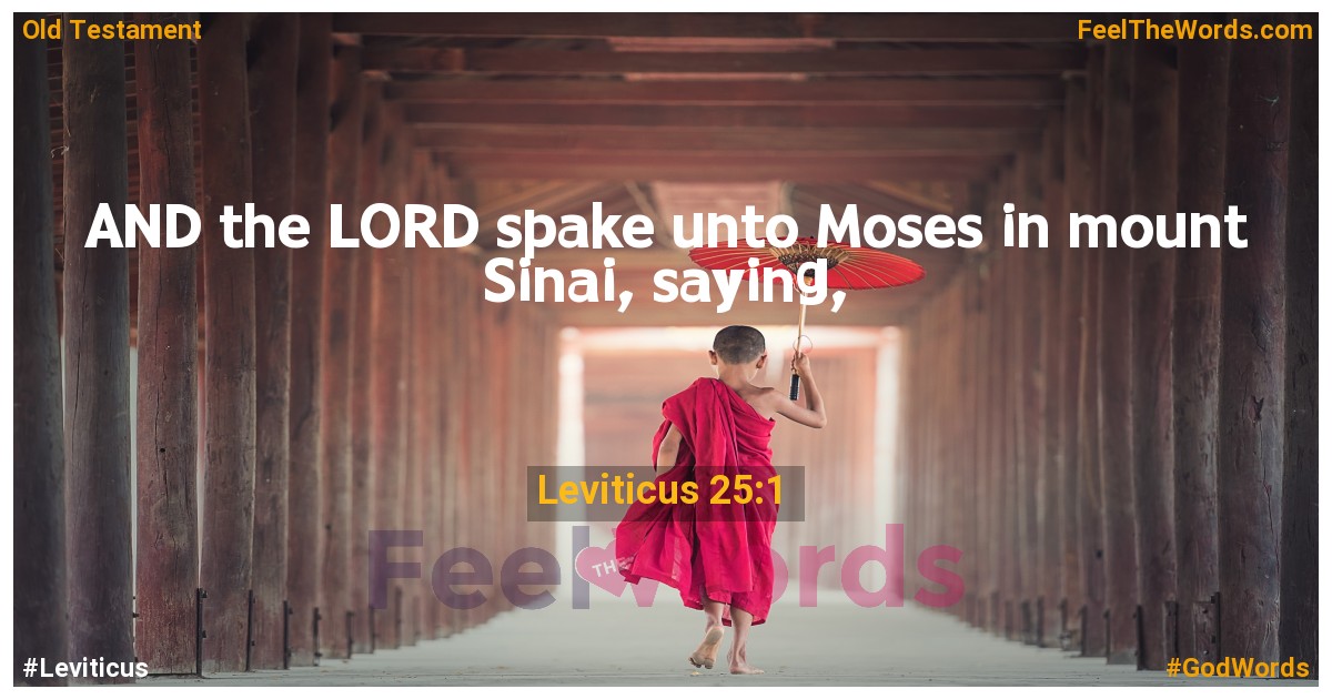 Leviticus 25:1