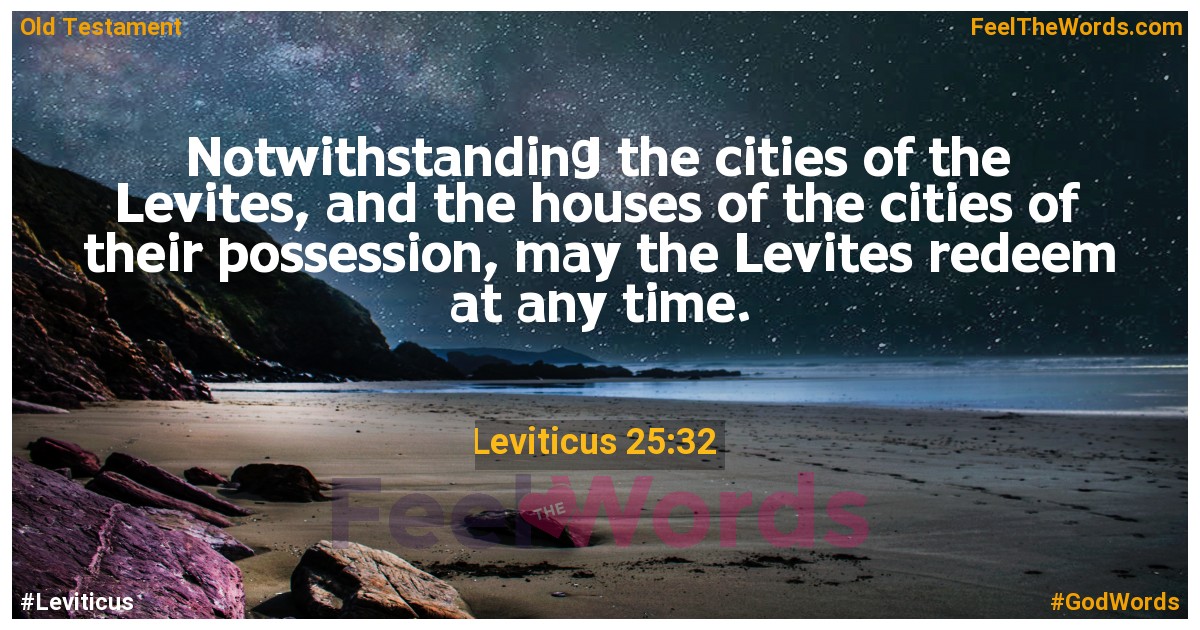 Leviticus 25:32