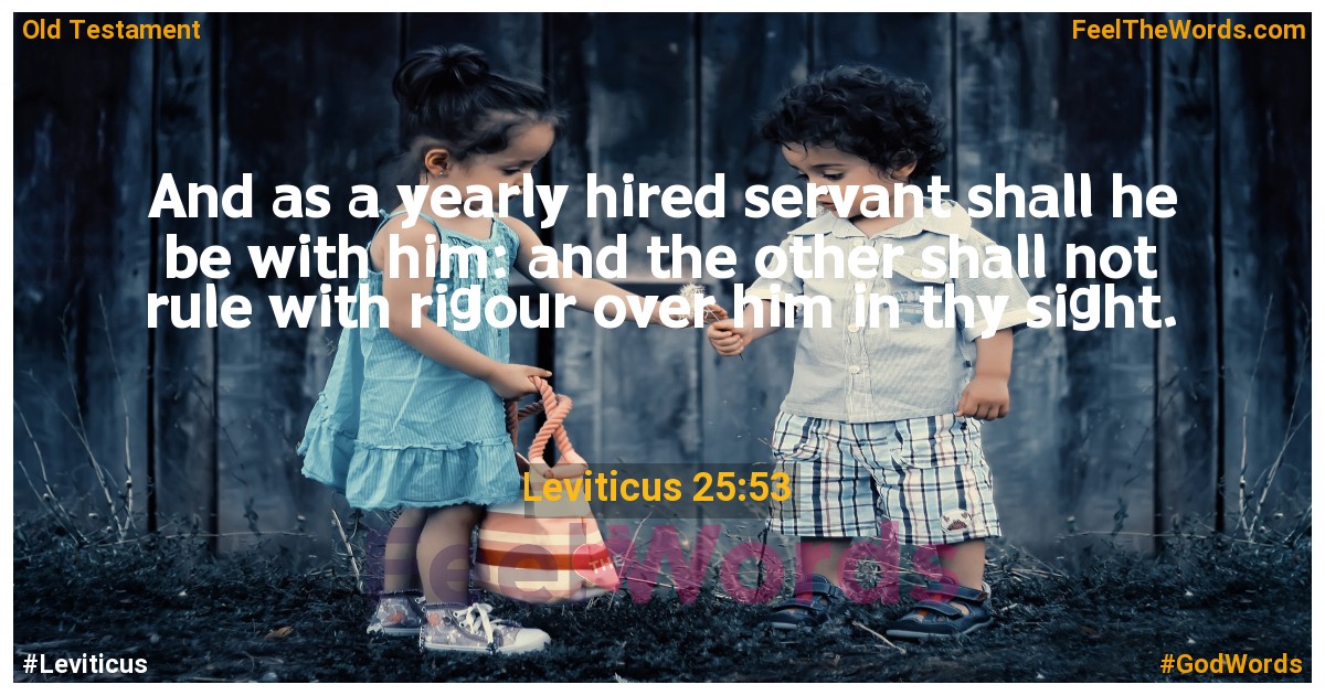 Leviticus 25:53