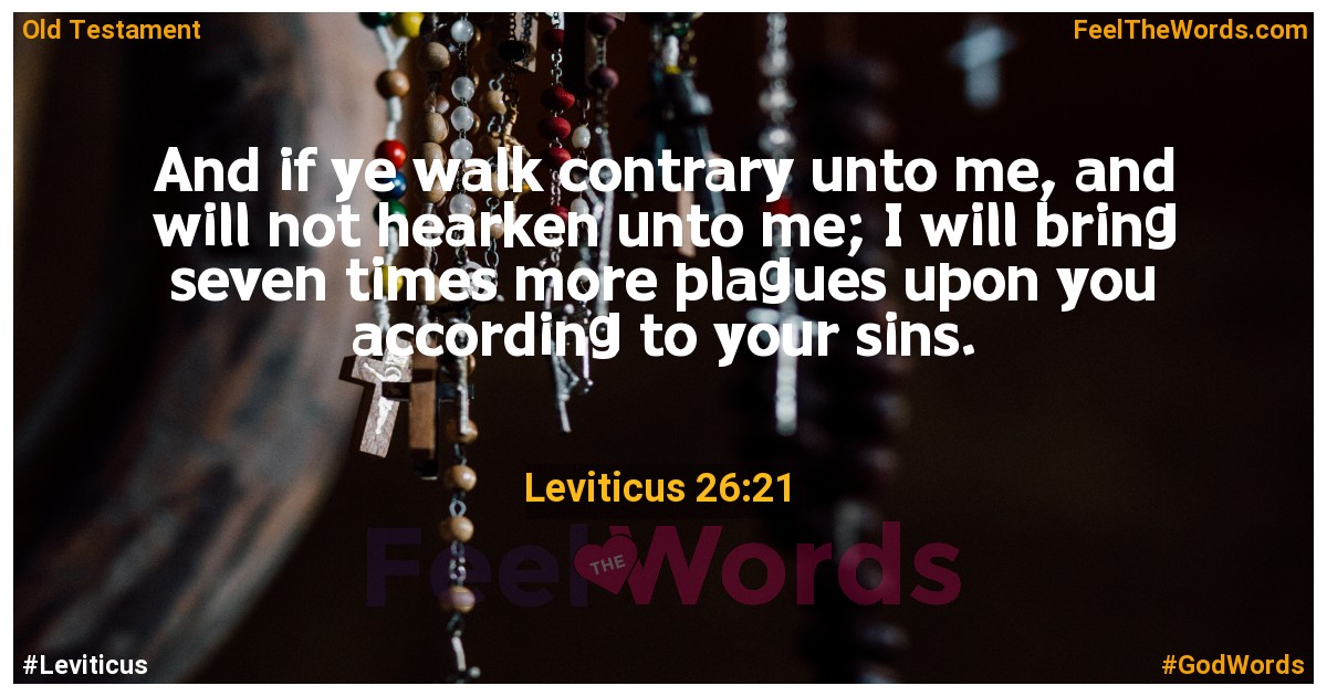 Leviticus 26:21