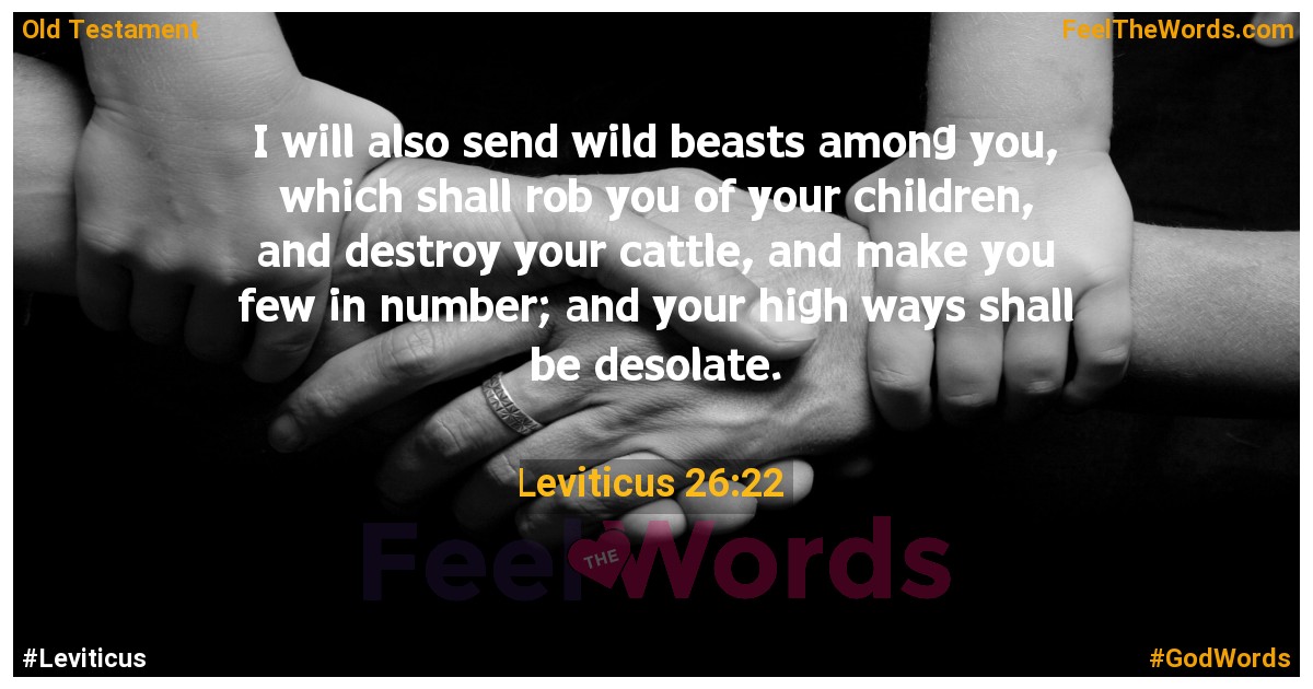 Leviticus 26:22