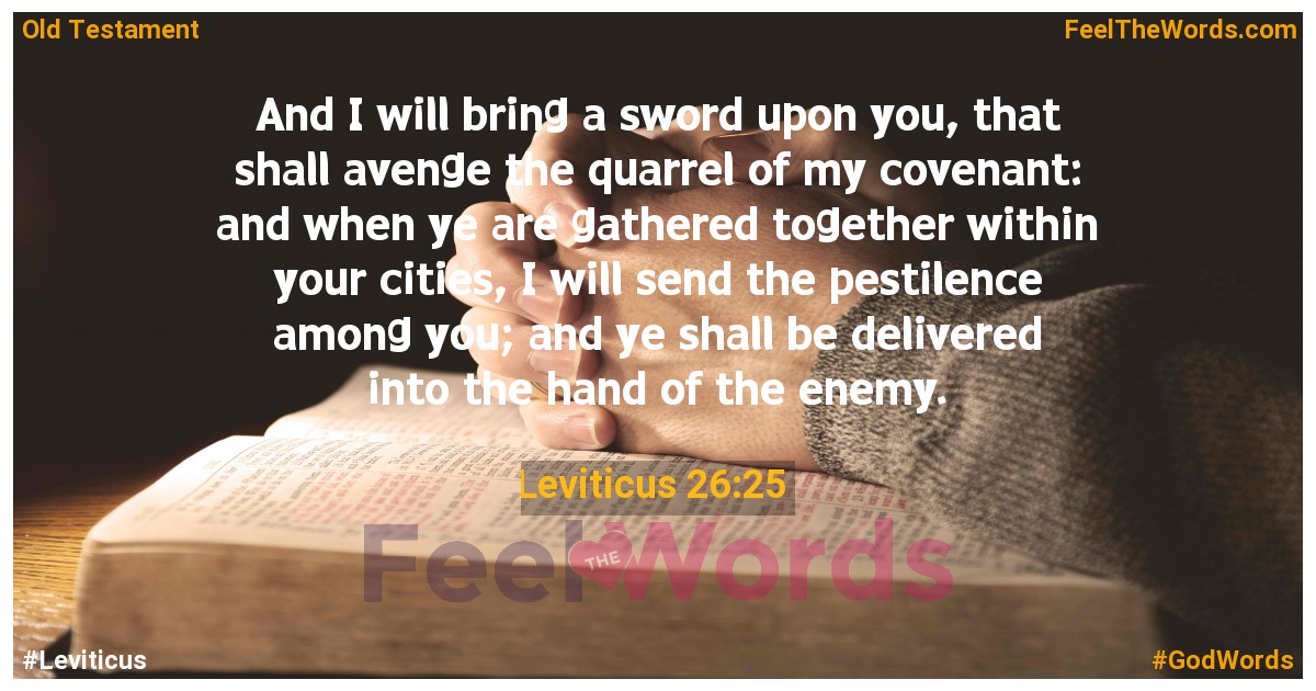 Leviticus 26:25
