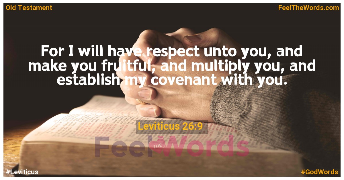 Leviticus 26:9