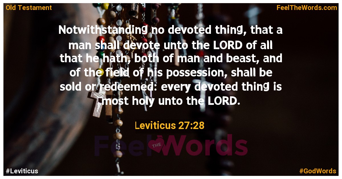 Leviticus 27:28