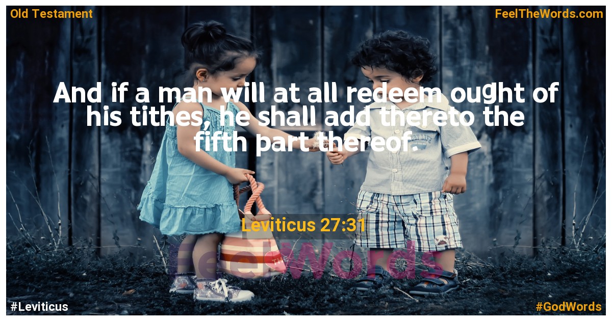 Leviticus 27:31