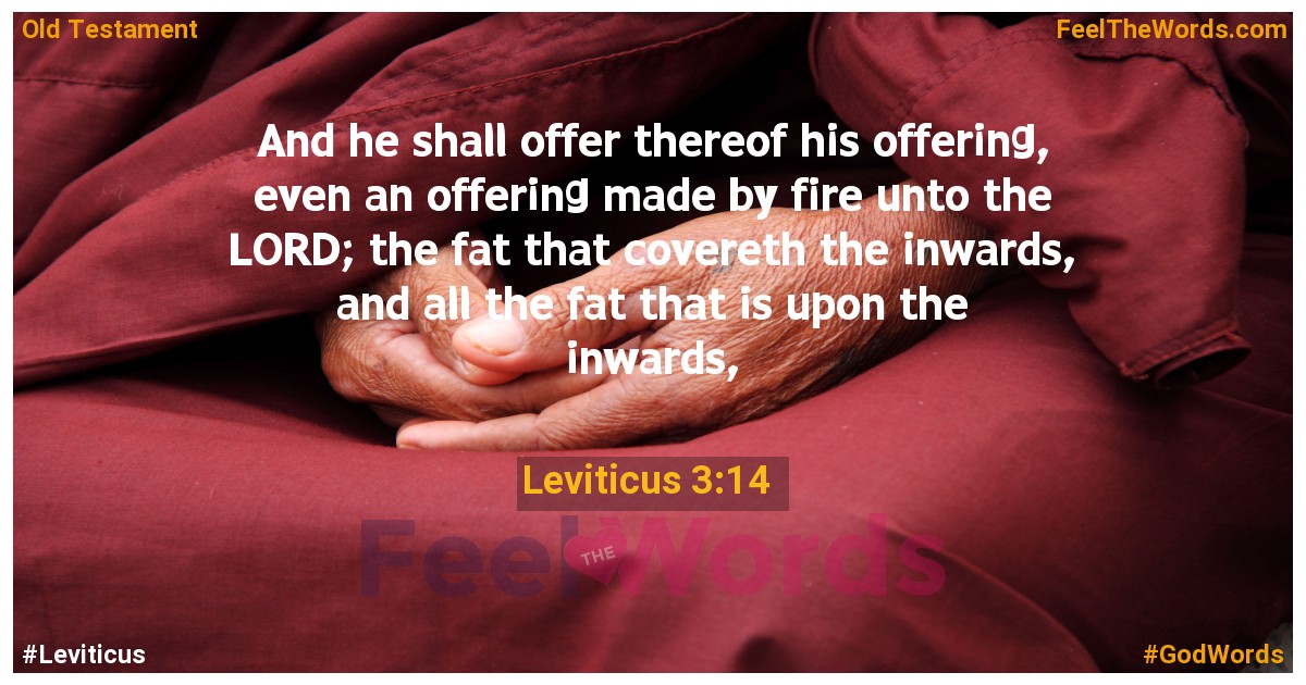 Leviticus 3:14