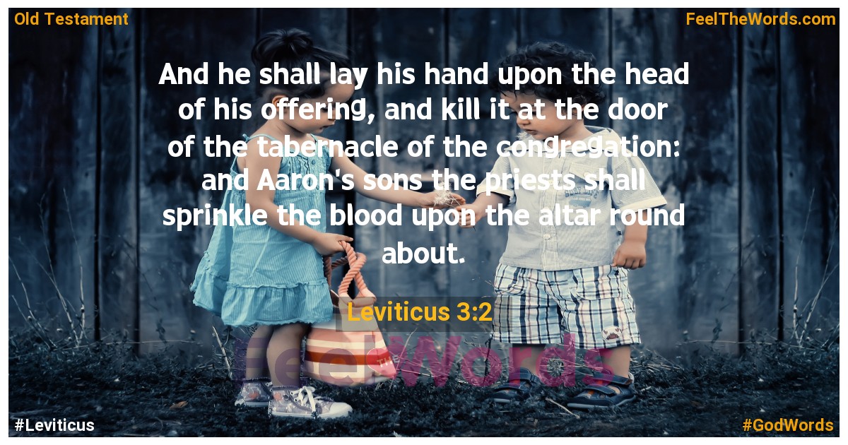 Leviticus 3:2