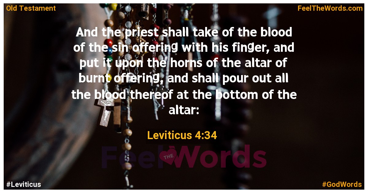 Leviticus 4:34