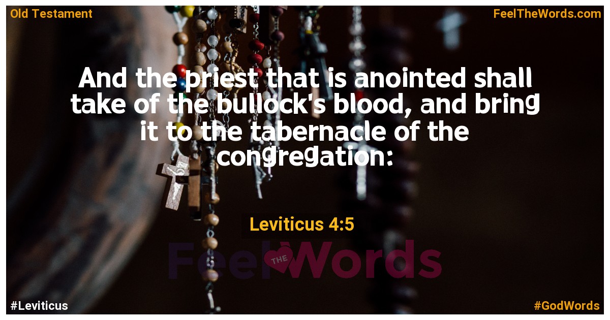 Leviticus 4:5
