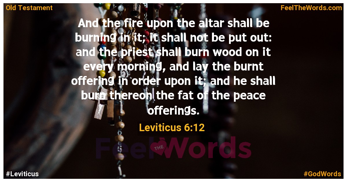 Leviticus 6:12
