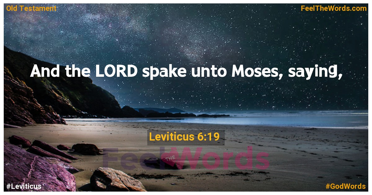 Leviticus 6:19