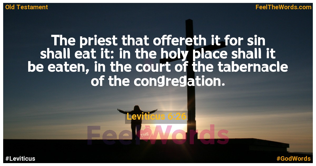 Leviticus 6:26