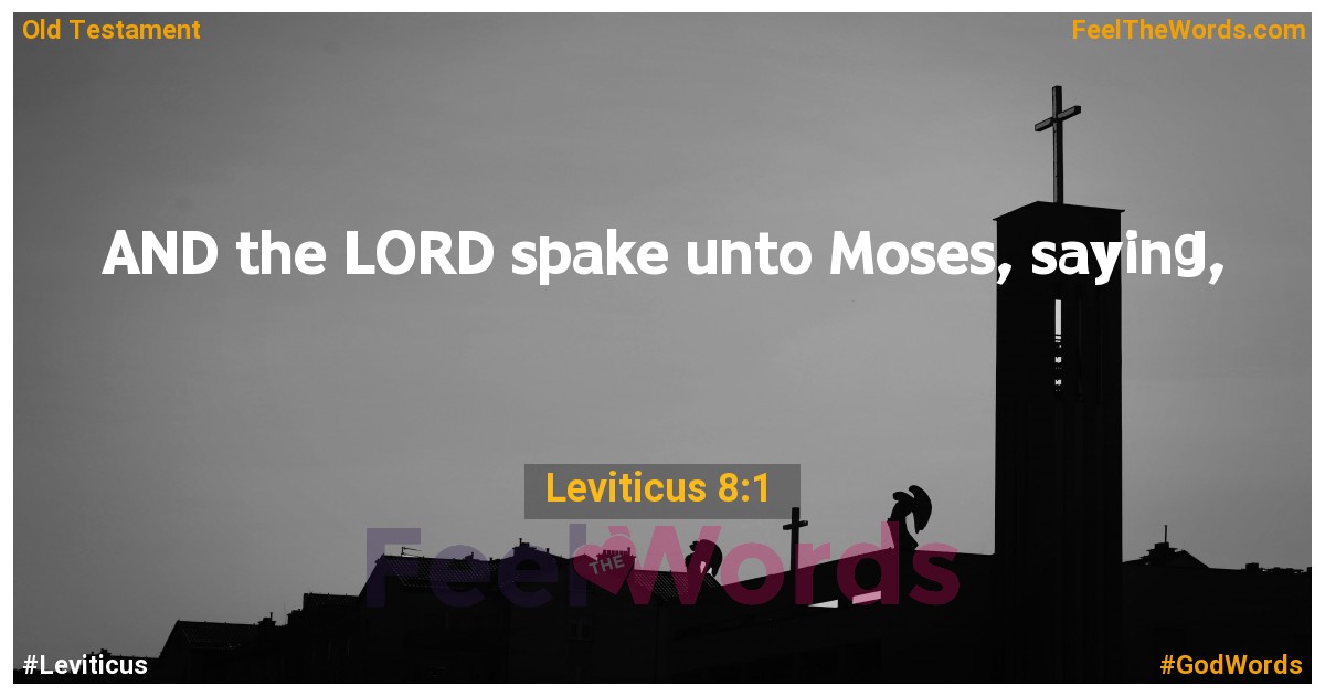 Leviticus 8:1