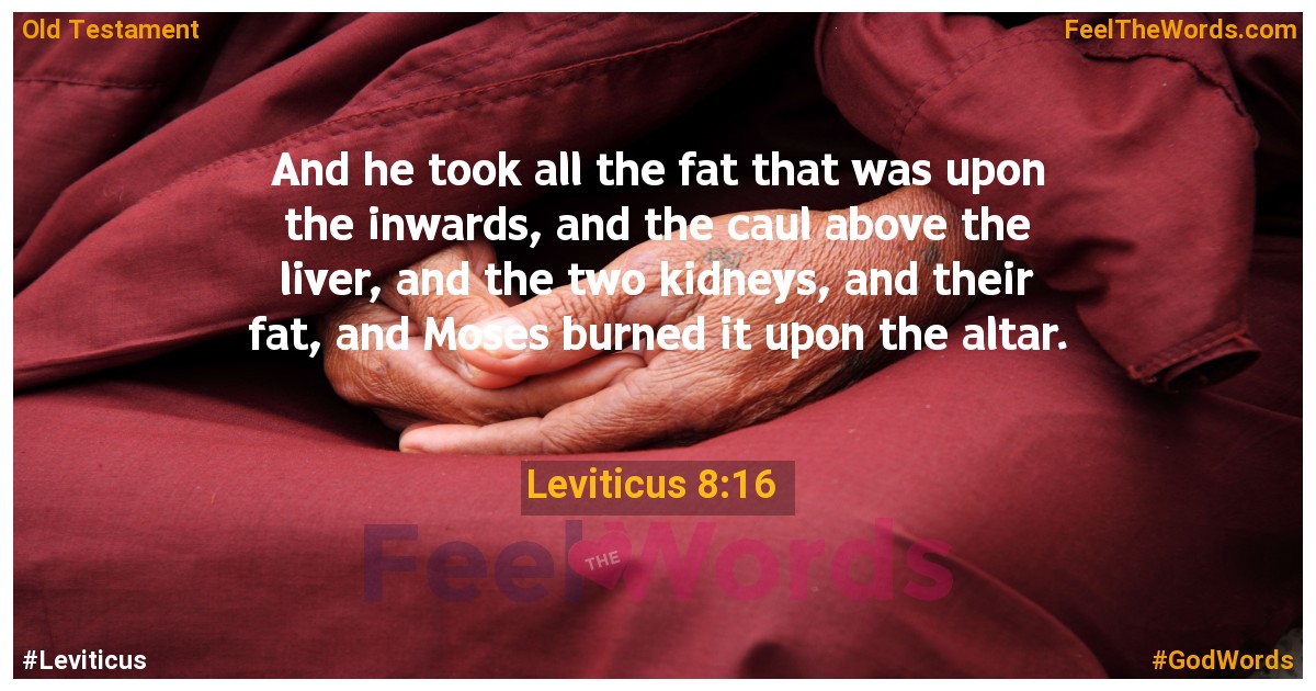 Leviticus 8:16