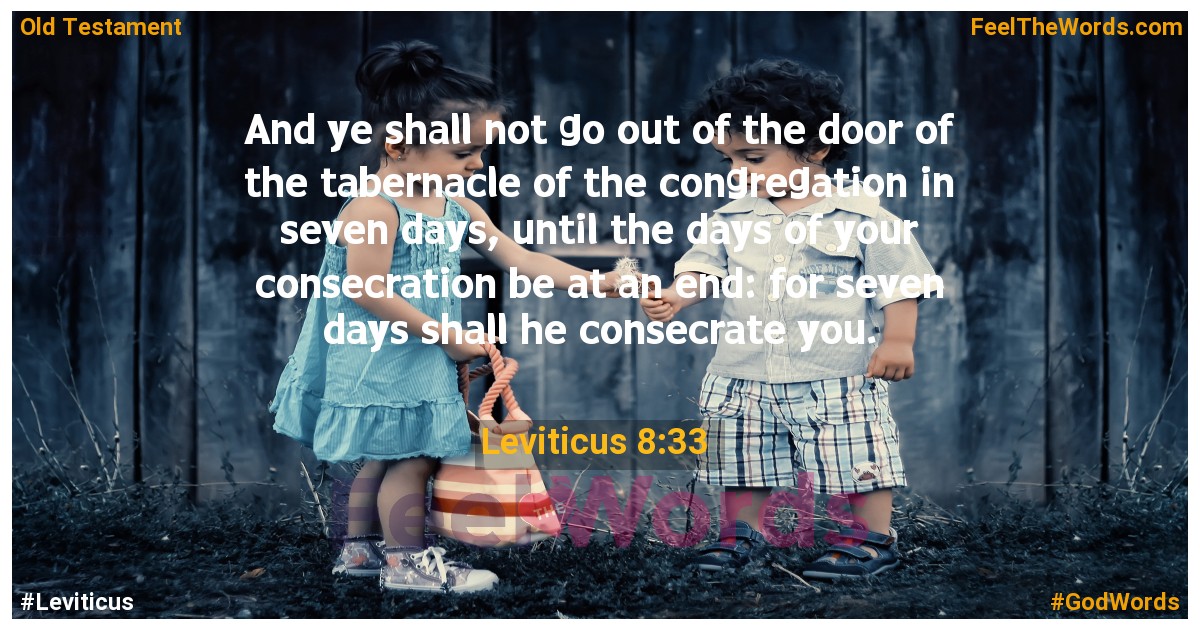Leviticus 8:33