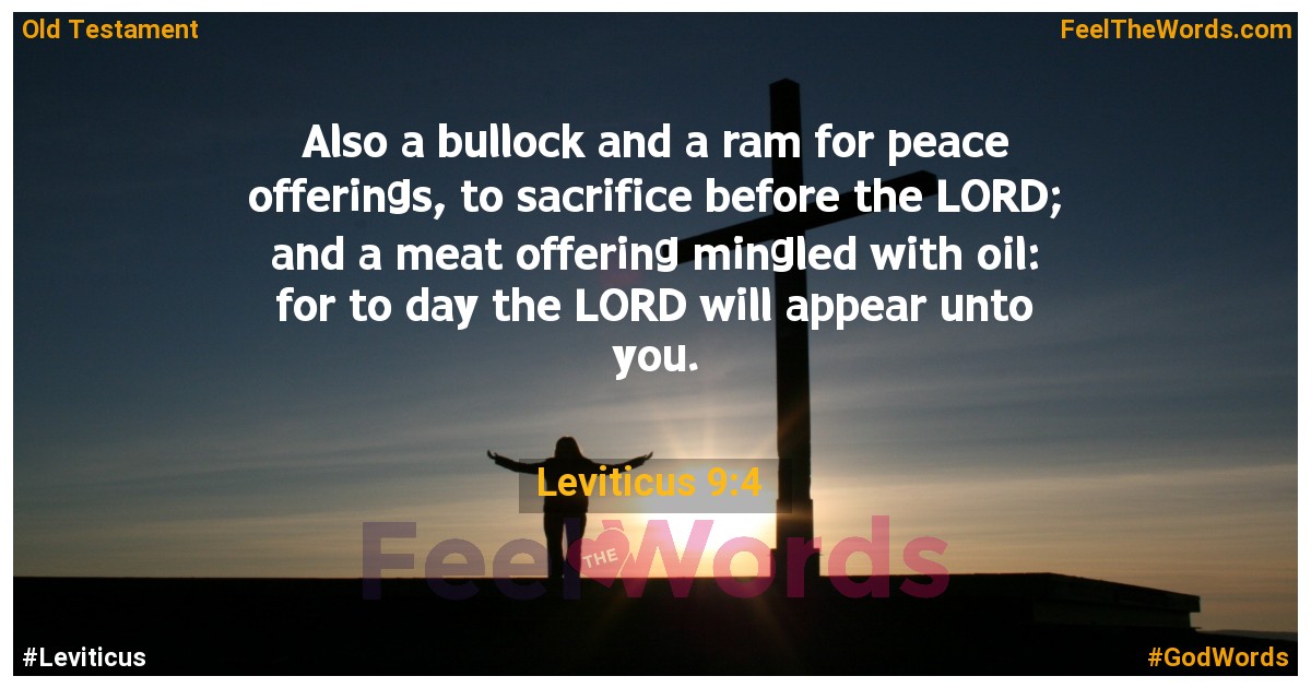 Leviticus 9:4