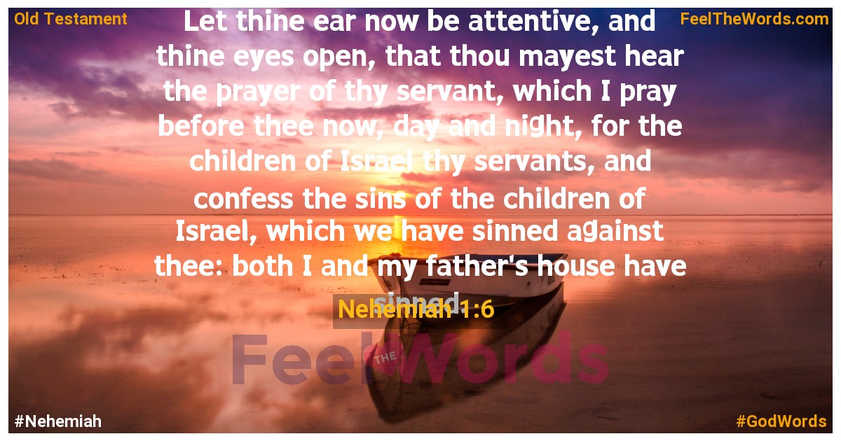 Nehemiah 1:6