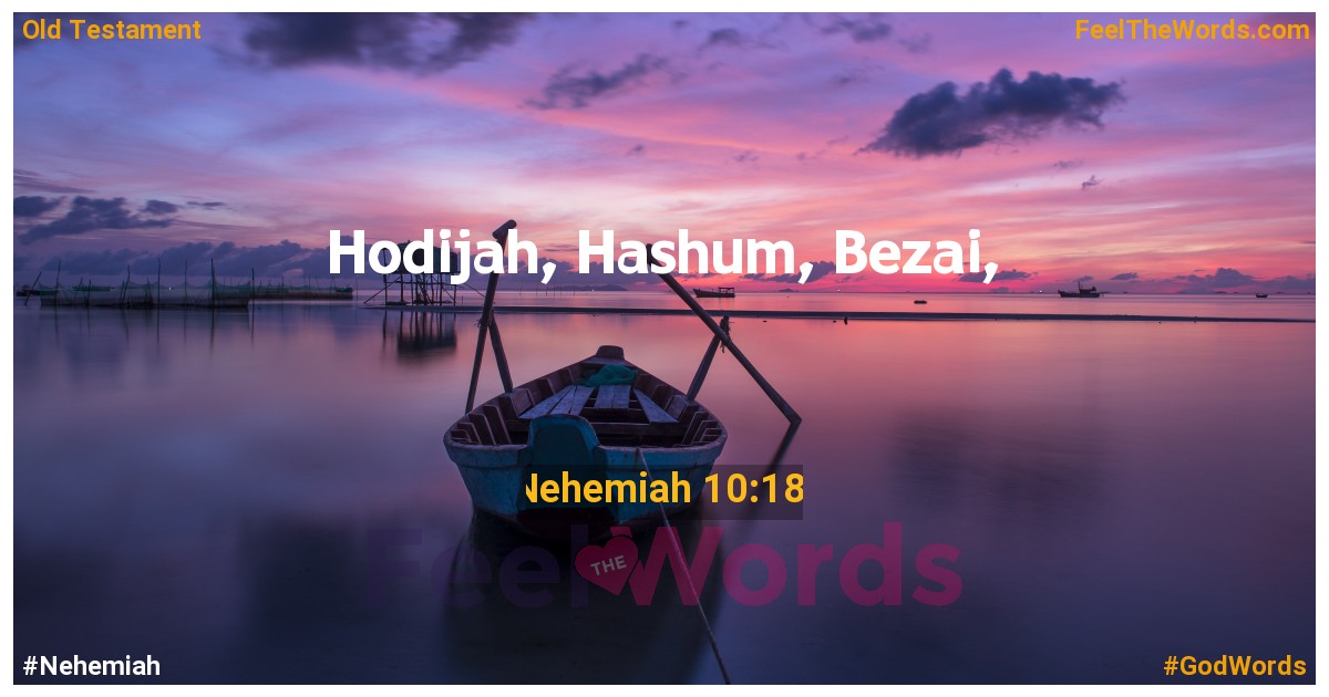 Nehemiah 10:18