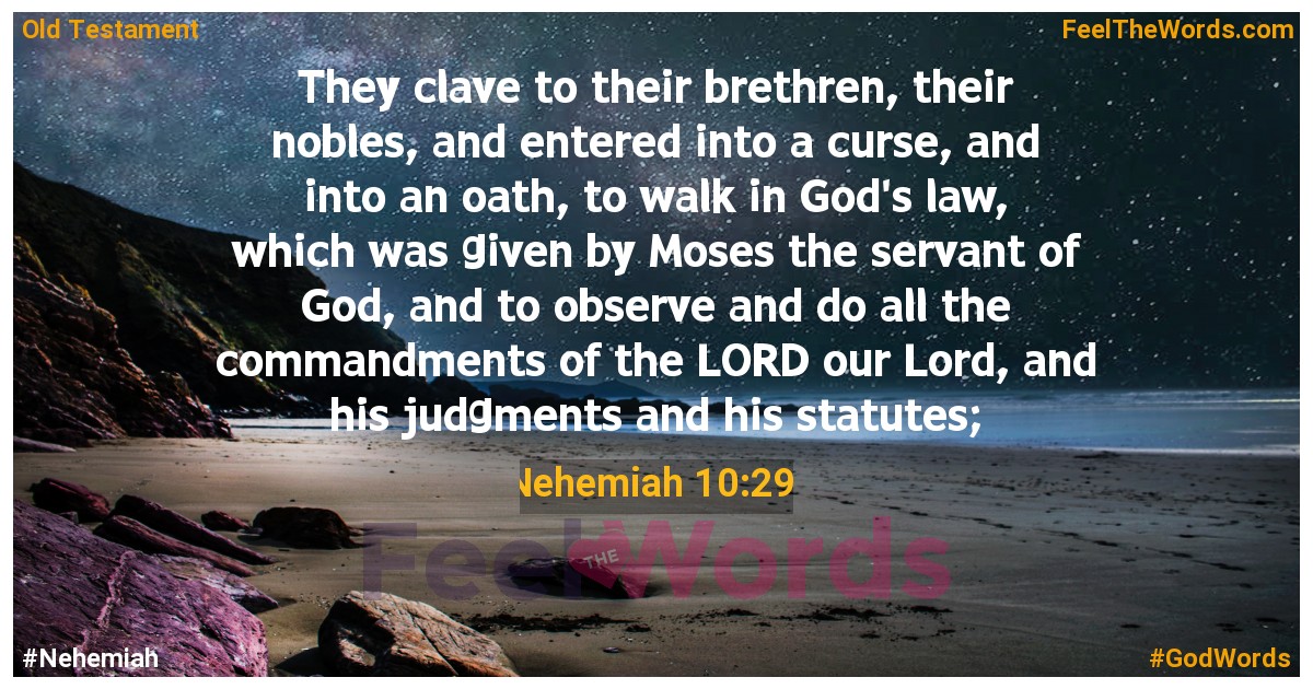 Nehemiah 10:29