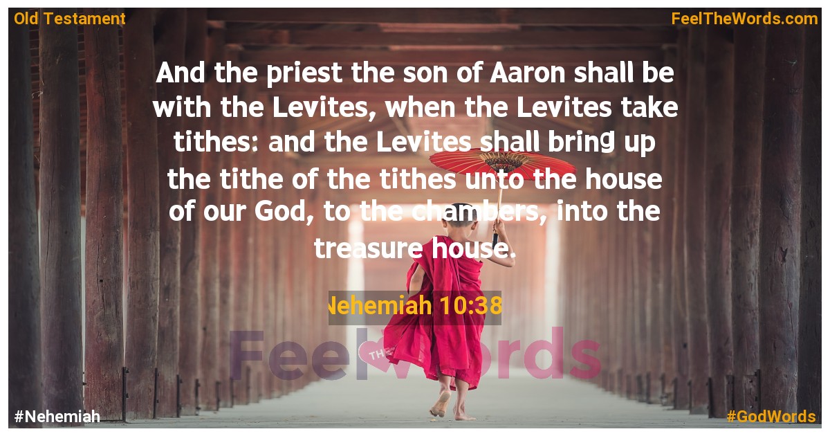 Nehemiah 10:38