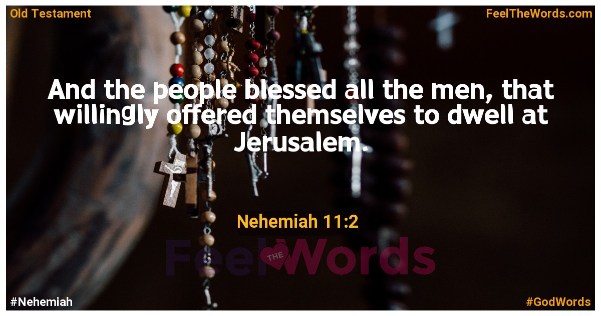Nehemiah 11:2