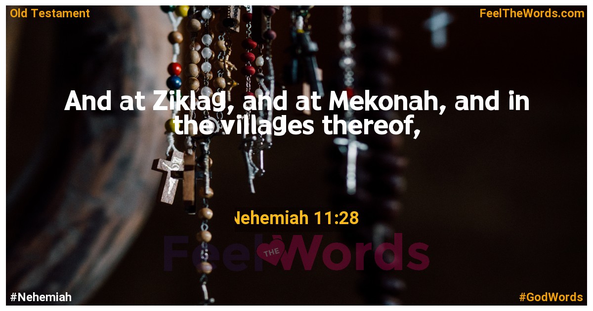 Nehemiah 11:28