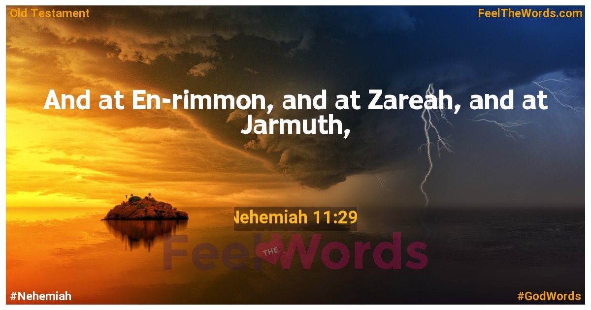 Nehemiah 11:29