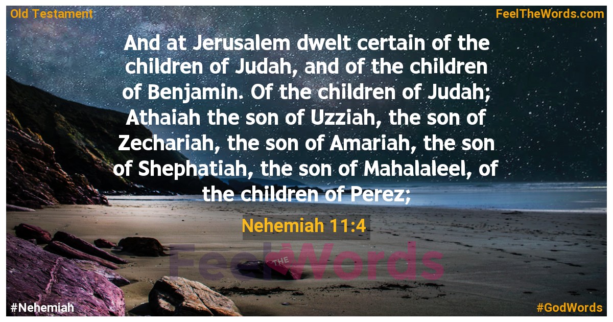 Nehemiah 11:4