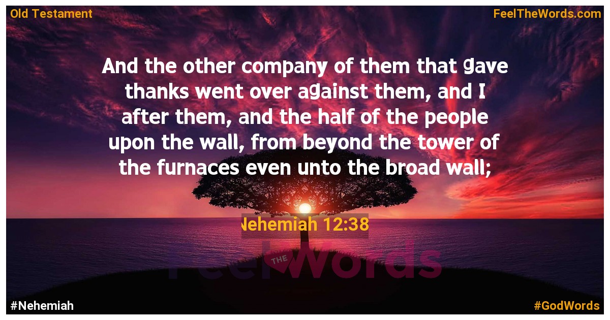 Nehemiah 12:38