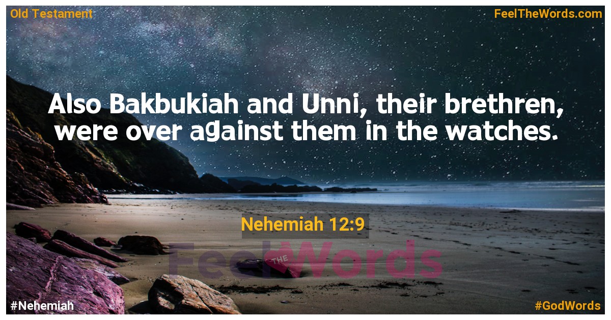 Nehemiah 12:9