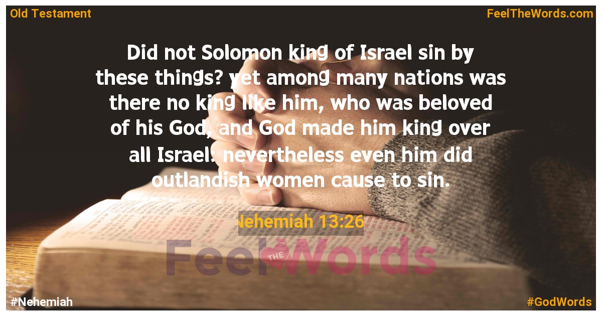 Nehemiah 13:26