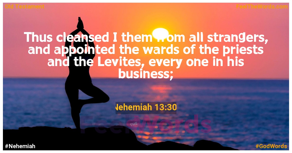 Nehemiah 13:30