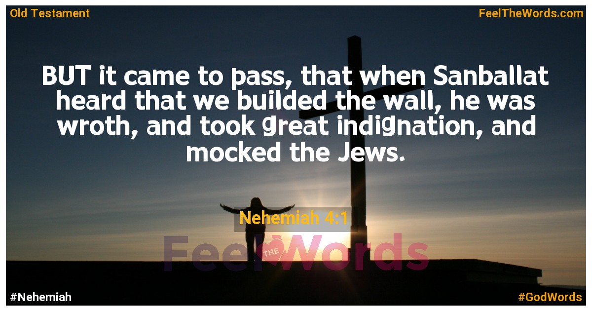 Nehemiah 4:1