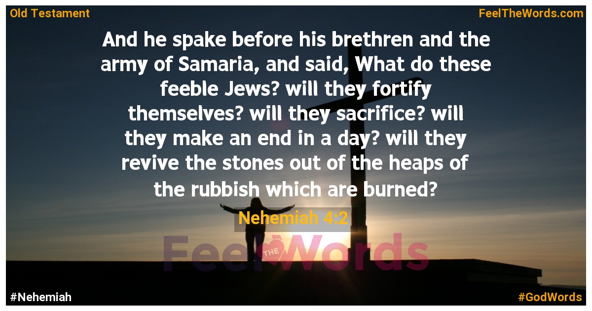 Nehemiah 4:2