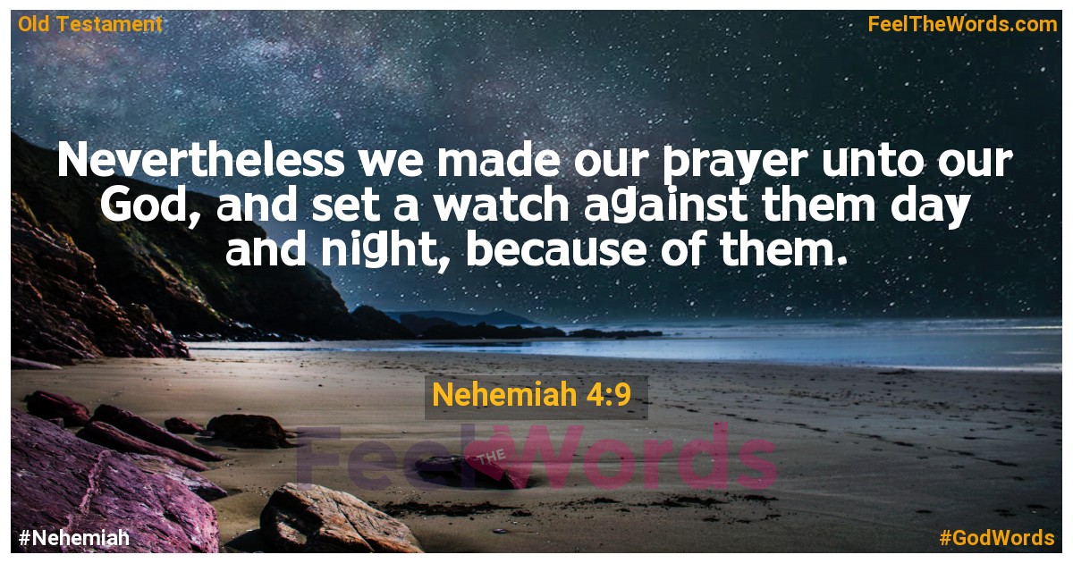 Nehemiah 4:9