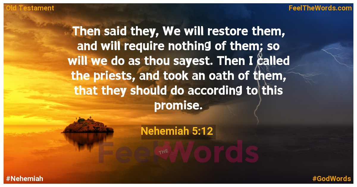 Nehemiah 5:12