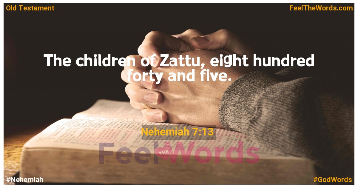 Nehemiah 7:13