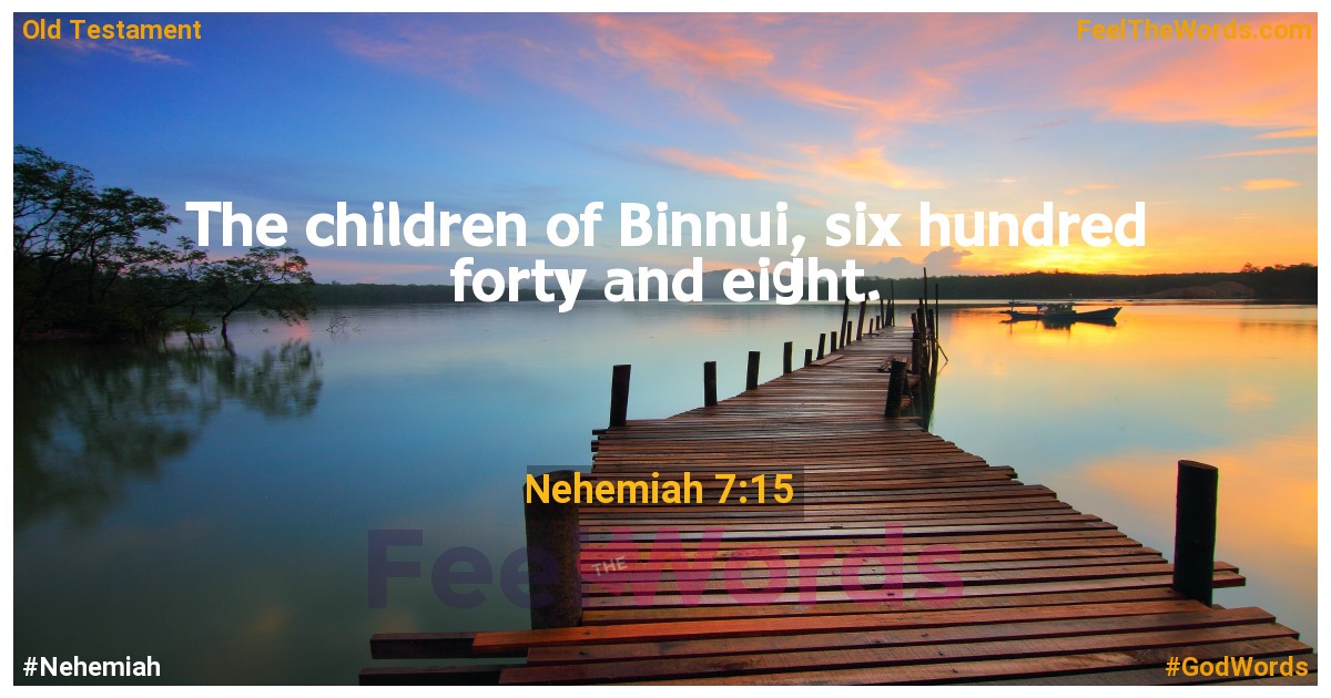 Nehemiah 7:15