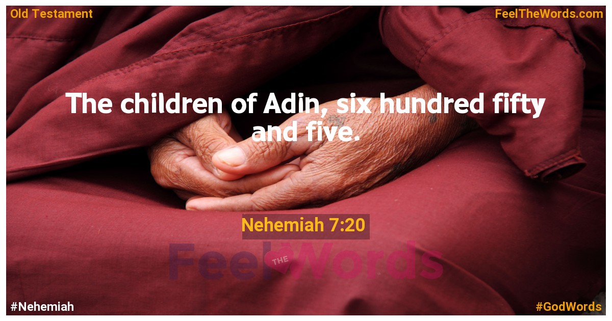 Nehemiah 7:20