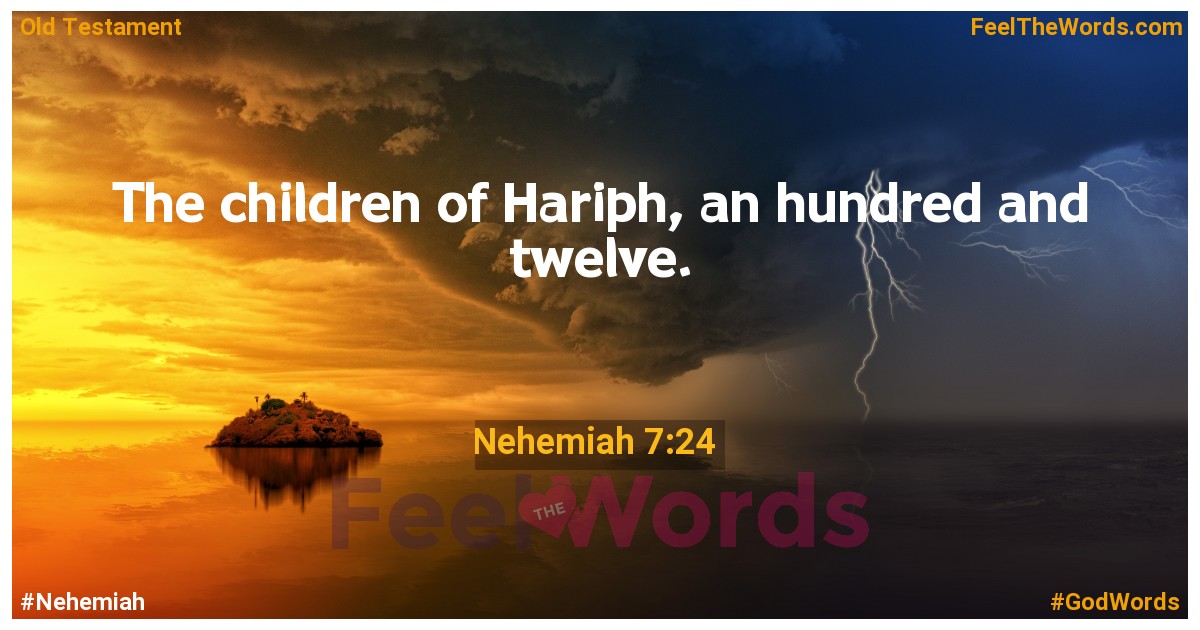 Nehemiah 7:24